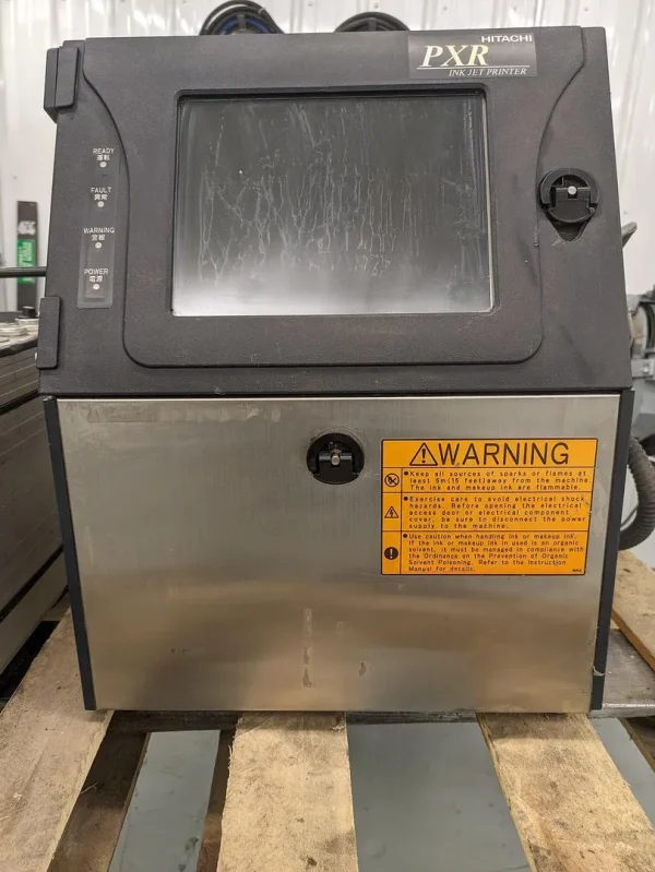جت پرینتر HITACHI PXR جت پرینتر هیتاچی PXR با رابط کاربری ساده و ساختار نگهداری کم‌هزینه، به کاهش توقف خط تولید و افزایش بهره‌وری کمک می‌کند. سیستم گردش جوهر پایدار و مدیریت آسان سیالات، از کیفیت ثابت چاپ در طول زمان اطمینان حاصل کرده و این مدل را برای استفاده در صنایع غذایی، دارویی، آرایشی، بسته‌بندی و سایر کاربردهای صنعتی به انتخابی مطمئن و اقتصادی تبدیل کرده است.